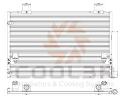 R.D. 188875021 - CONDENSADOR TOYOTA HILUX KUN25