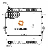 R.D. 18TOR0011 - RADIADOR TOYOTA LANDCRUISER