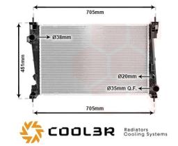 R.D. 101421082 - RADIADOR ALFA ROMEO GIULIETTA