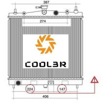 R.D. 102707081 - RADIADOR NISSAN MICRA K12