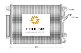R.D. 103135K8C2 - CONDENSADOR JEEP CHEROKEE - DODGE NITRO