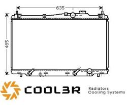 R.D. 103859081 - RADIADOR HONDA STREAM A/T