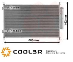 R.D. 1038L3K8C2 - CONDENSADOR HONDA HRV