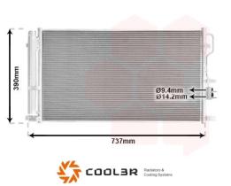 R.D. 1040X2K8C2 - CONDENSADOR HYUNDAI TUCSON