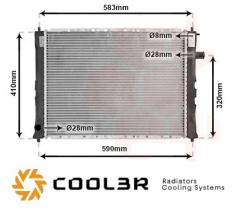R.D. 106340081 - RADIADOR ROVER / MG - 400 / 25 / ZS