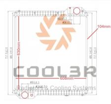 R.D. 1483060 - RADIADOR JCB / CATERPILLAR CAT 432