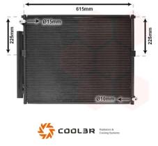 R.D. 108178K8C2 - CONDENSADOR TOYOTA LANDCRUISER