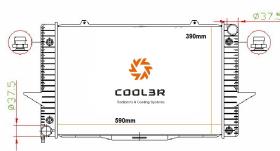 R.D. 109085084 - RADIADOR VOLVO S70/V70 `96- A/T