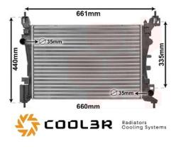 R.D. 10302408B3 - RADIADOR FIAT PUNTO/GRANDE PUNTO