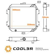 R.D. 1418151 - RADIADOR ALUMINIO UNIVERSAL