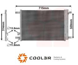 R.D. 1446AC0108 - CONDENSADOR VW POLO/AUDI/SEAT