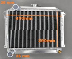 R.D. 12TYR027G - RADIADOR ALUMINIO UNIVERSAL