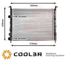 R.D. 10300508A5 - RADIADOR FIAT PALIO-STRADA 1.9TD