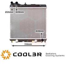 R.D. 103835081 - RADIADOR HONDA JAZZ II 02-08