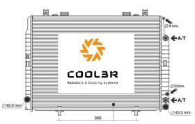 R.D. 105024086 - RADIADOR MERCEDES W140