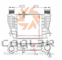 R.D. 106056J82 - INTERCOOLER RENAULT CLIO