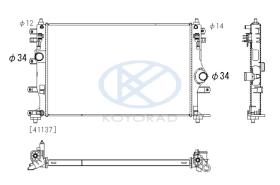 KOYO PL013831 - RADIADOR TOYOTA YARIS 1.6 GR